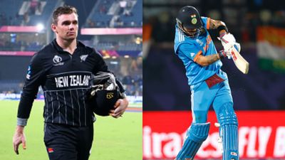 How to dismiss Virat Kohli in a run chase? New Zealand captain Tom Latham gives insightful answer Tom Latham (L) and Virat Kohli (R).