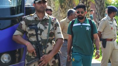PCB releases strong-worded statement to quash all speculations of internal rift in Pakistan cricket team amidst World Cup Pakistan skipper Babar Azam arrives for a match in the World Cup. (Getty Images)