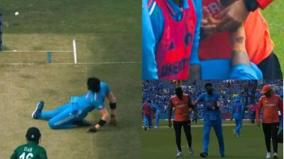 Big blow to Team India: Hardik Pandya reportedly likely to miss next World Cup game vs England Hardik Pandya suffers an injury during the World Cup game against Bangladesh.