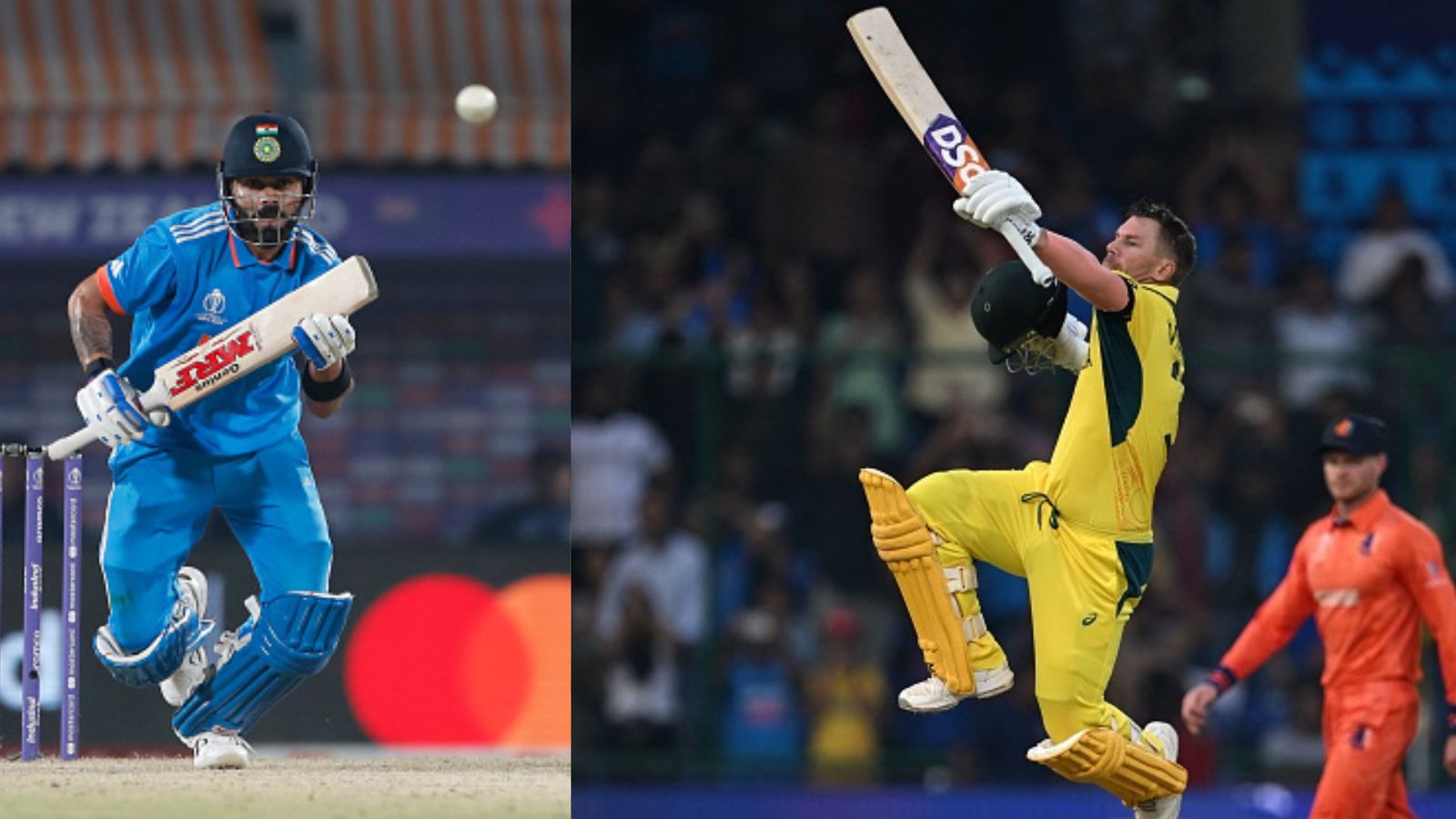 Century-machine David Warner reveals reason behind his stellar form in World Cup 2023: Kohli does it as well India's Virat Kohli (left) and Australia's David Warner in this frame.