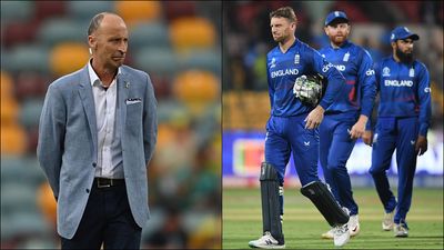 'How much domestic cricket has Kohli or Klaasen played?': Nasser Hussain unhappy with 'lame excuses' for England's horrible run in World Cup Jos Buttler and co. after losing to Sri Lanka by 8 wickets (Getty Images)