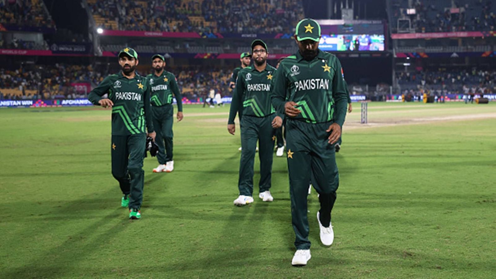 Before must-win clash against South Africa, PCB calls Pakistan media manager back home Babar Azam & Co. after losing to Afghanistan in Chennai (Getty Images)