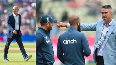 Kevin Pietersen shoots indirect jibe at Nasser Hussain for 'End of an Era' comment, says 'don't start blame game..' Legendary Nasser Hussain (left) and former England skipper Kevin Pietersen (right) in this frame.
