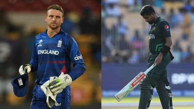 From Babar Azam to Jos Buttler: Take a quick look at World Cup 2023's flop XI so far England's captain Jos Buttler (left) and Pakistan skipper Babar Azam in this frame.