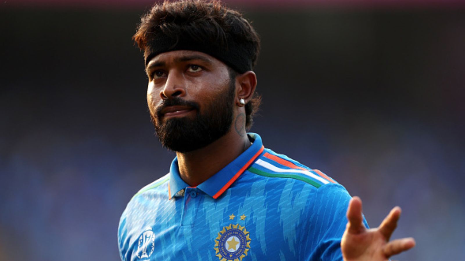 Big Update: KL Rahul reveals Hardik Pandya's replacement for India vs England's World Cup clash India's star all-rounder Hardik Pandya in this frame.
