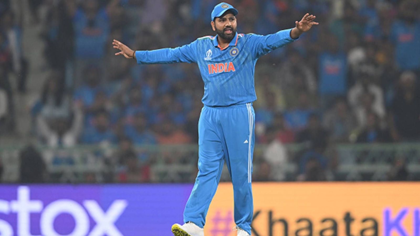 'We were 30 runs short': Rohit Sharma unhappy with batters despite 100-run win over England in low-scoring affair Captain Rohit Sharma during England's run chase (Getty Images)