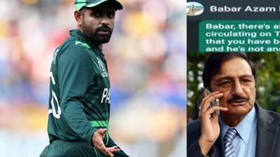 Turmoil escalates in Pakistan cricket as Babar Azam's WhatsApp chats leaked, major controversy grips PCB and Zaka Ashraf Babar Azam's WhatsApp messages were leaked on live television.