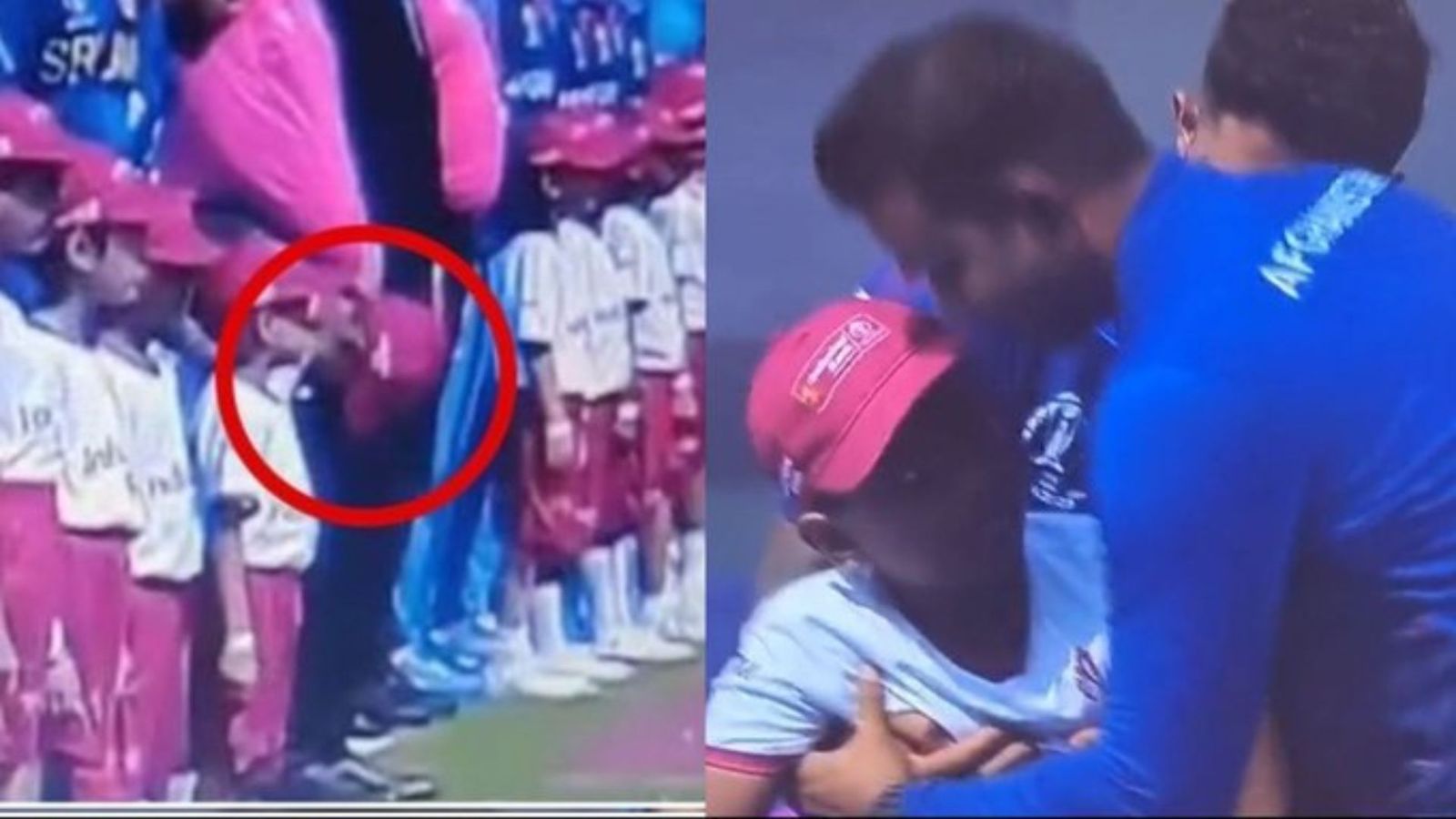 Watch: Kusal Mendis, Afghanistan staff win hearts after video of fainting mascot during national anthems breaks the internet Sri Lanka skipper Kusal Mendis and a member of the Afghanistan support staff help a young mascot.