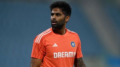 'On Sunday, you saw that 'khadoos' Mumbaikar in Surya...": Former national selector lauds Yadav for showing other side of his batting Suryakumar Yadav during a practice session in World Cup 2023 (Getty Images)