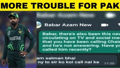 Babar Azam leaked Whatsapp chat raises tension in Pakistan cricket| Sports Today SportsTak