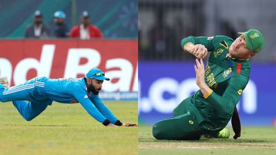 2 Indian stars in top 10 list of best 'Fielding Impact' in World Cup, NZ player takes pole position as ICC reveals chart Virat Kohli (L) and David Miller (R).