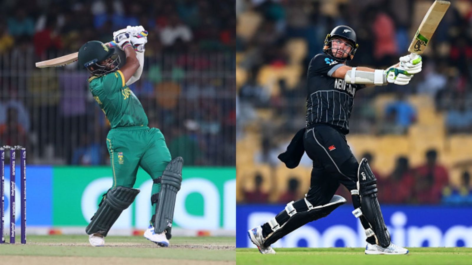 SA vs NZ: Tom Latham elects to field as New Zealand and South Africa make one change each in playing XI Temba Bavuma (L) and Tom Latham (R).