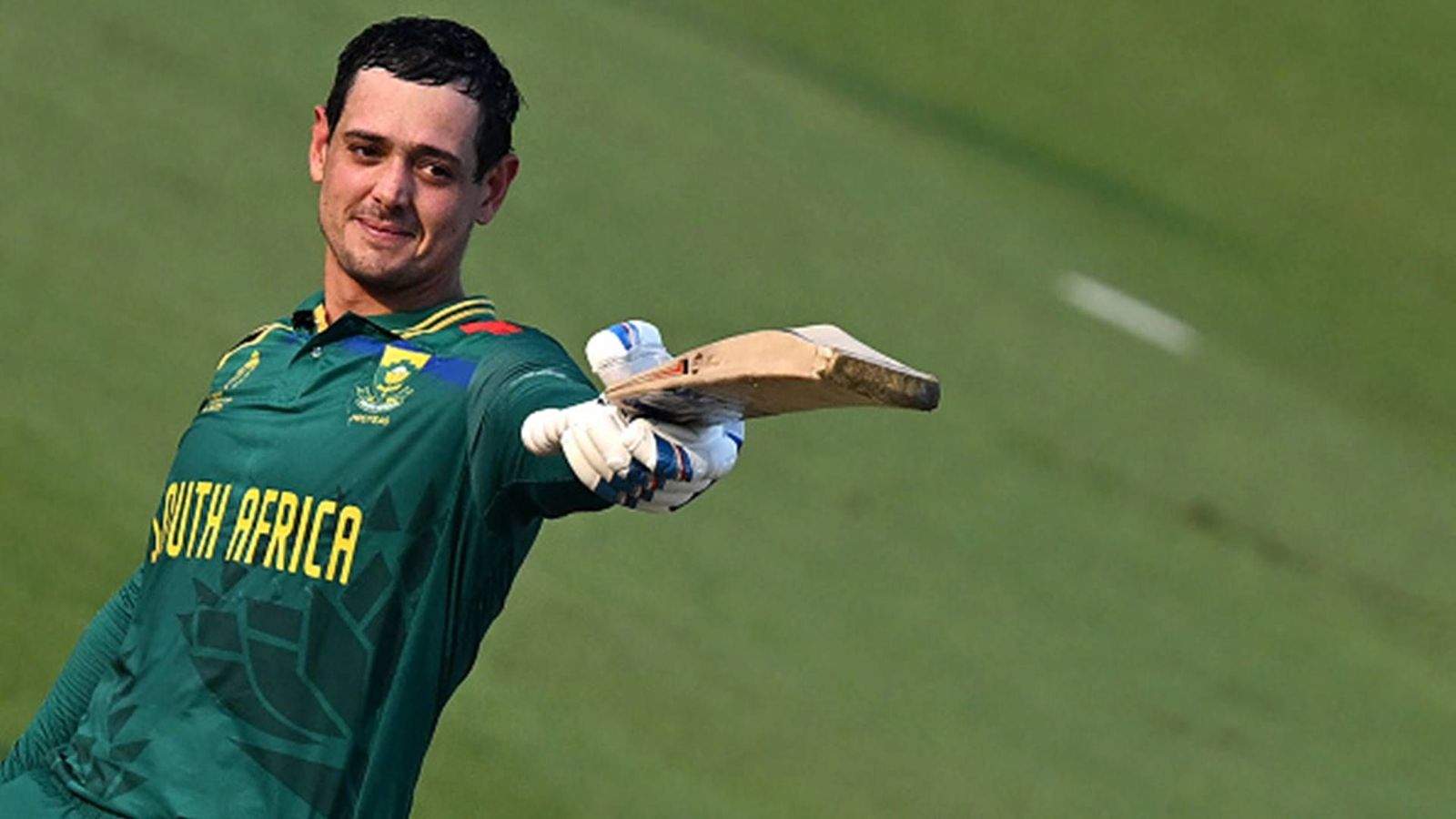 Quinton de Kock breaks Kumar Sangakkara’s all-time World Cup record with 4th century in tournament Quinton de Kock breaks Kumar Sangakkara’s all-time World Cup record with 4th century in tournament