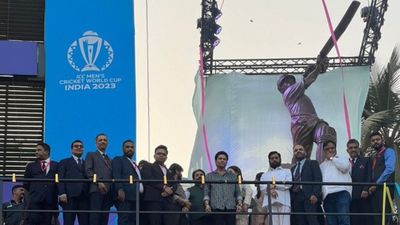 WATCH: Sachin Tendulkar's king-sized statue gets unveiled at Wankhede stadium to immortalise Master Blaster A king-sized statue of Sachin Tendulkar was unveiled at the Wankhede stadium on November 1