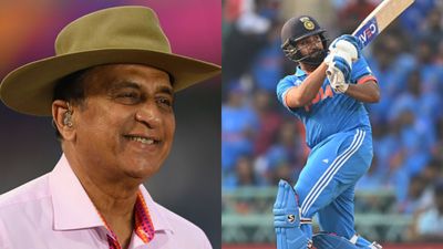 Sunil Gavaskar commends captain and batter Rohit Sharma as Team India inch closer to securing semi-finals berth Sunil Gavaskar (L) and Rohit Sharma (R).