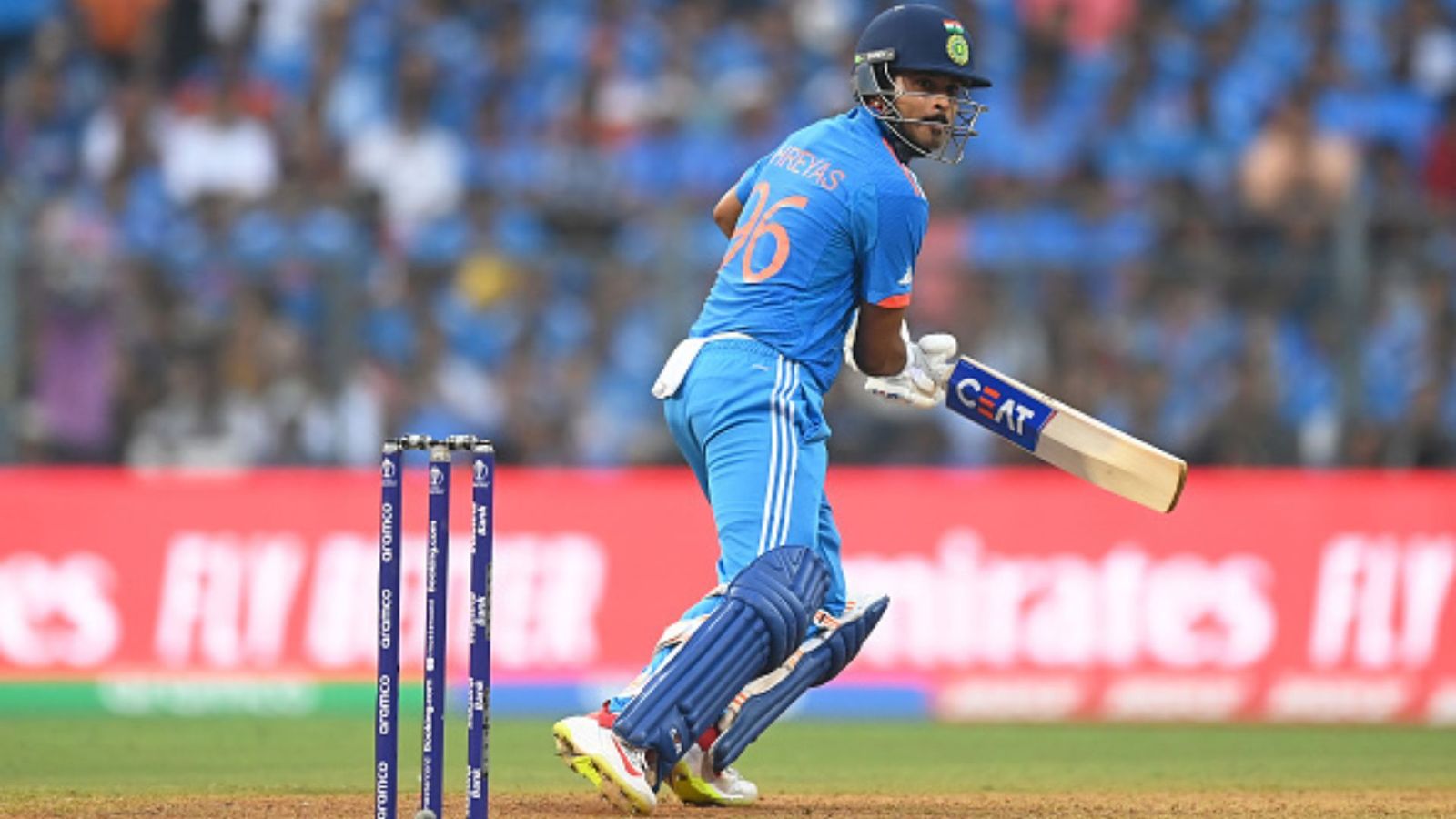 'He played for the team': Nasser Hussain praises Shreyas Iyer's heroic half-century against Sri Lanka Nasser Hussain praises Shreyas Iyer. (Getty Images)