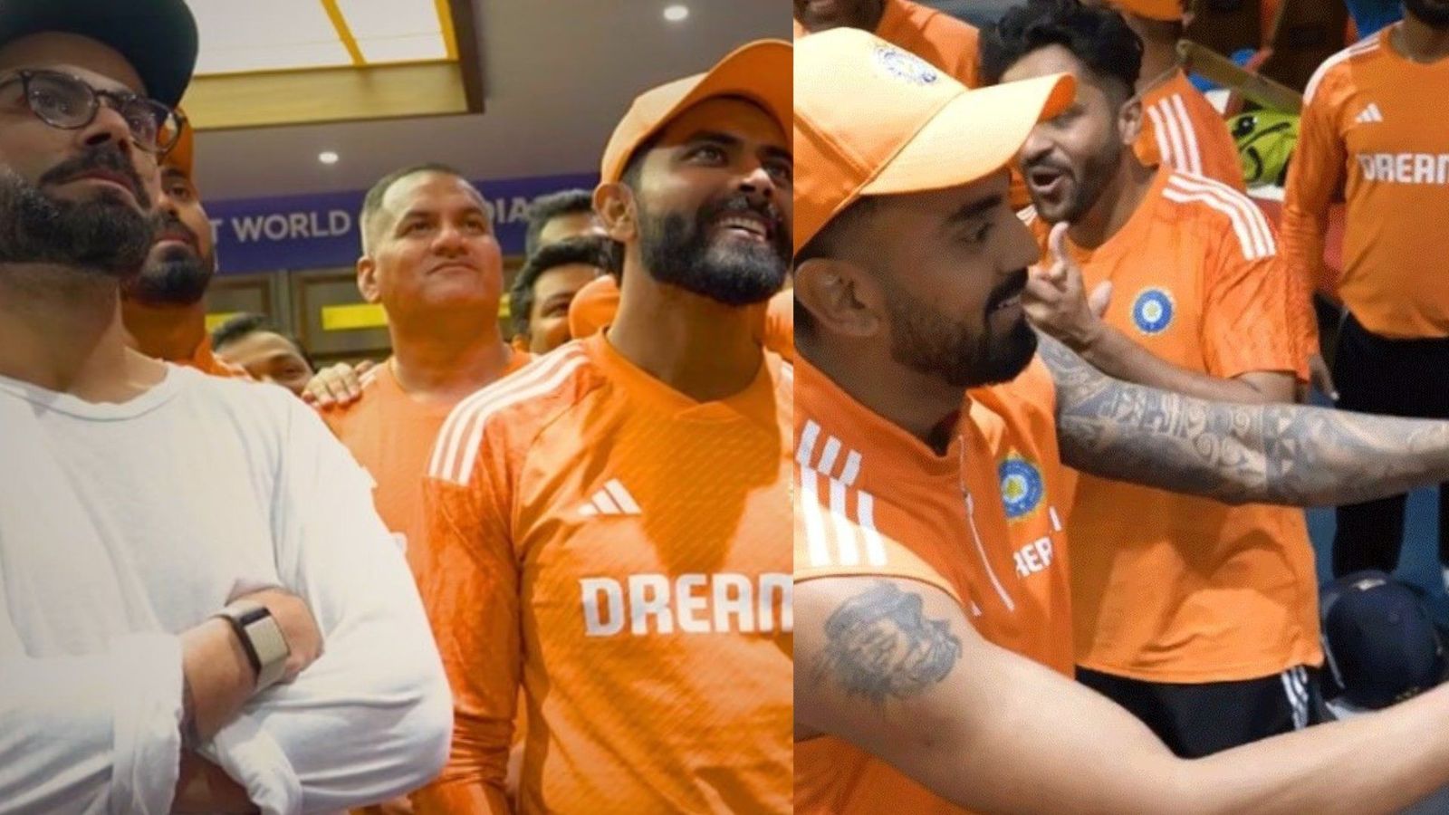 WATCH: Sachin Tendulkar surprises Team India in dressing room, presents star batter with 'Best Fielder' Award, gives inspiring speech WATCH: Sachin Tendulkar surprises Team India in dressing room, presents star batter with 'Best Fielder' Award, gives inspiring speech