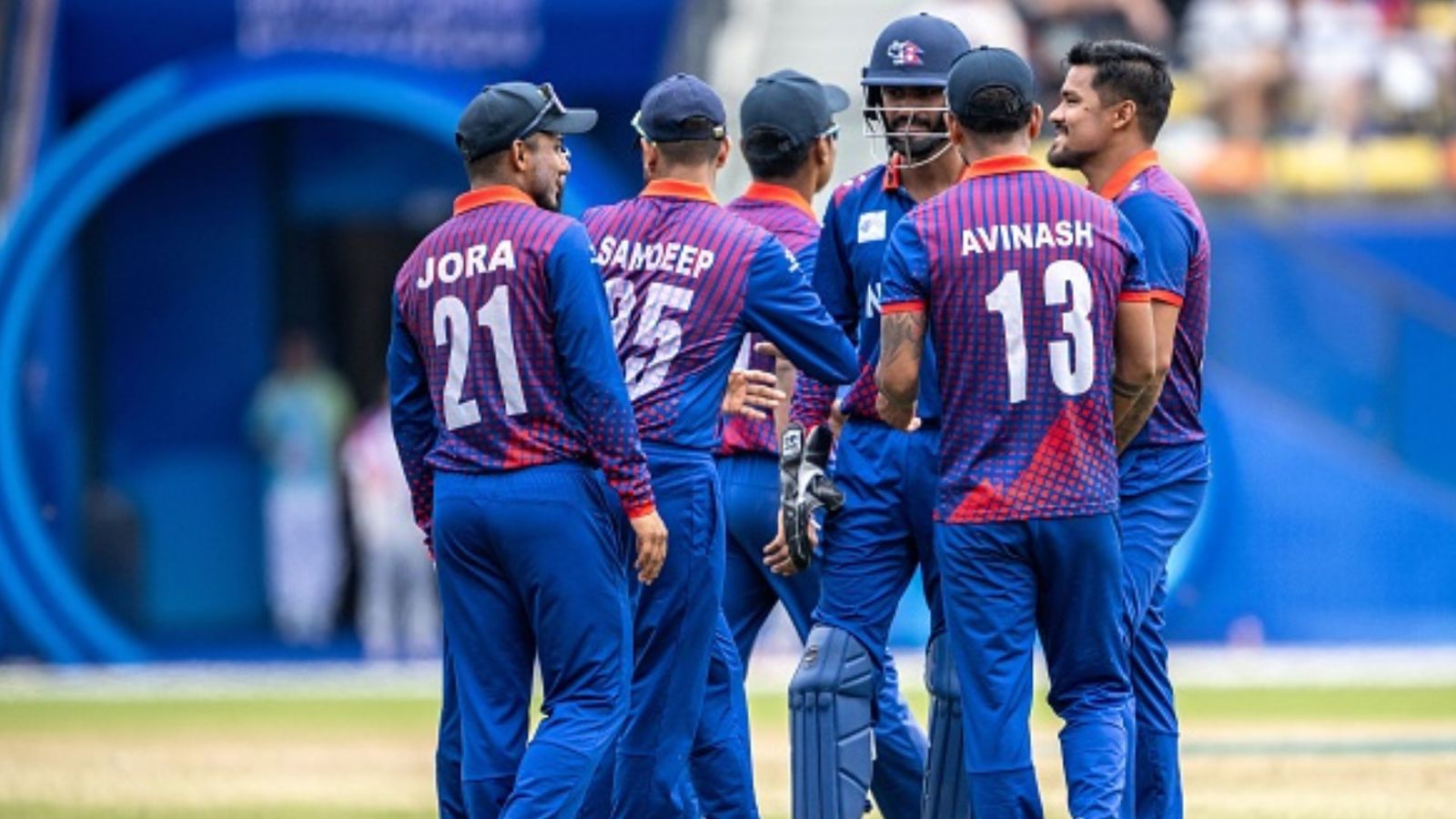 Nepal and Oman qualify for T20 World Cup 2024 after beating UAE and Bahrain in semi-final of Asia Qualifier Nepal players in this file photo. (Getty)