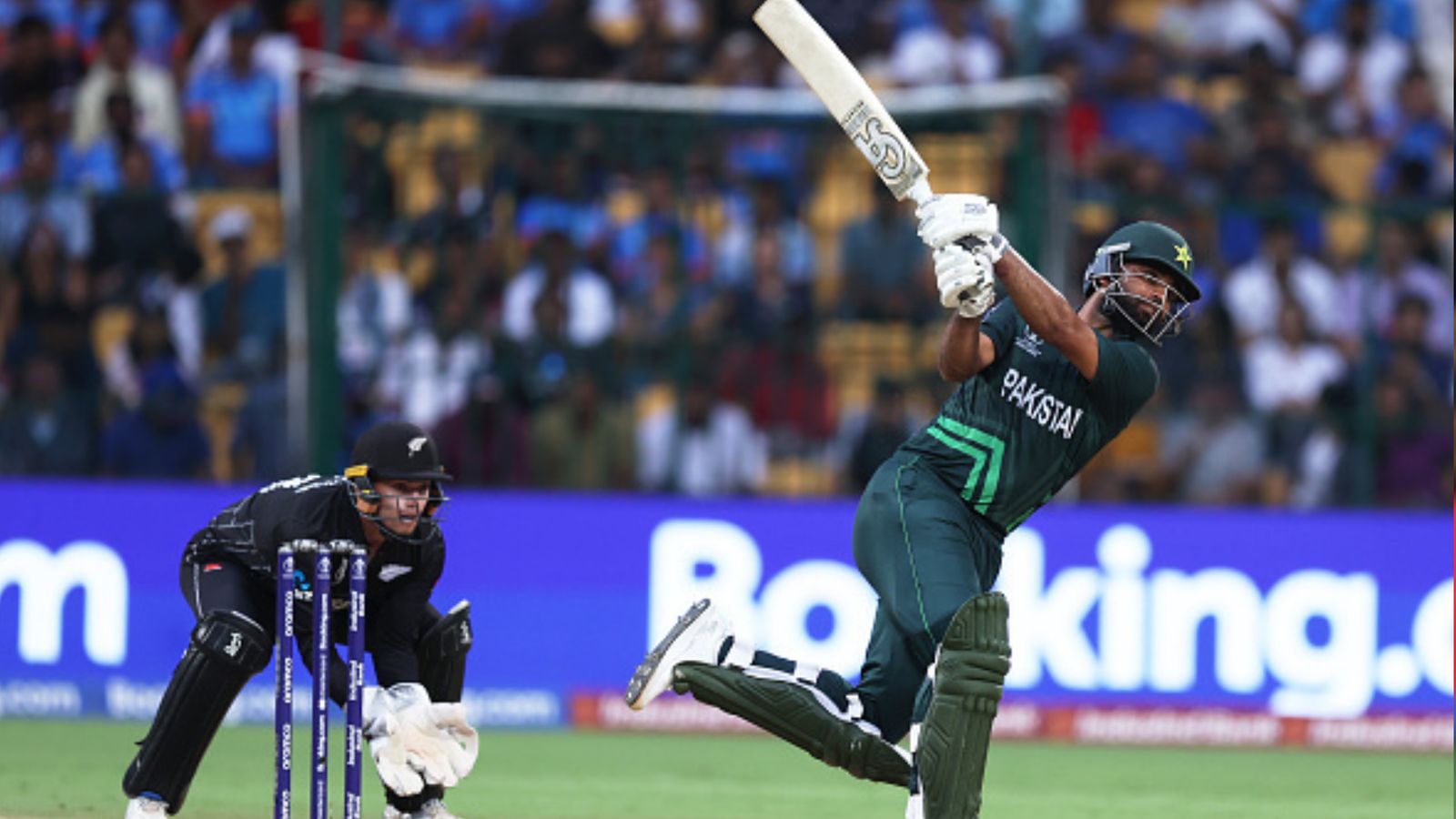 Fakhar Zaman's scorching ton propels Pakistan to 21-run win over Kiwis in rain-curtailed match to rekindle semis hopes Fakhar Zaman's scorching ton propels Pakistan to 21-run win over Kiwis in rain-curtailed match to rekindle semis hopes