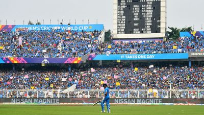 'I am sure no one will break it once Virat breaks Sachin's record': Aaron Finch pays ultimate tribute to Kohli Virat Kohli of India makes their way out to bat during the ICC Men's Cricket World Cup India 2023 between India and South Africa at Eden Gardens on November 05, 2023 in Kolkata, India.