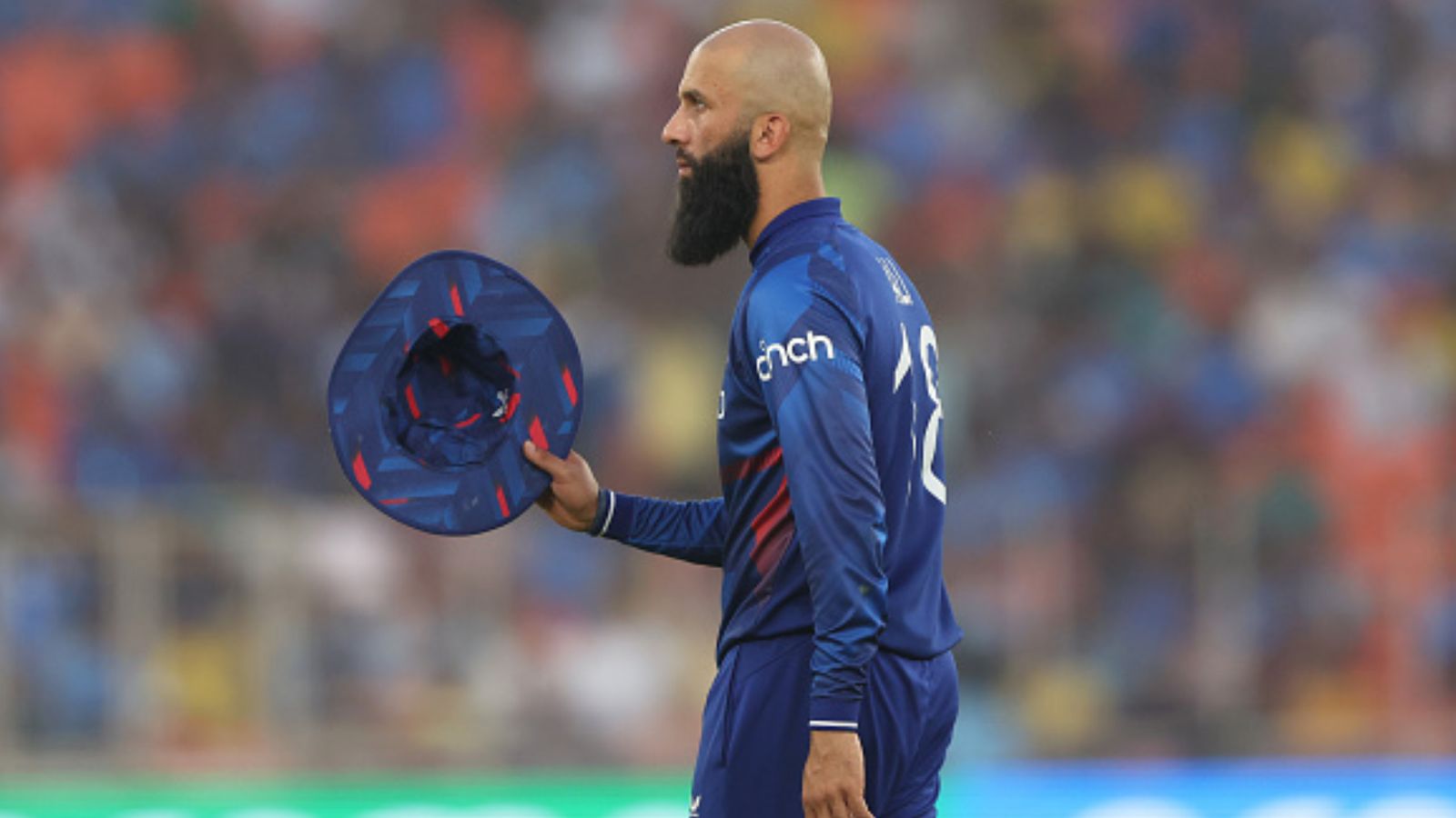 Moeen Ali's shocking 'End of an Era' admission turns heads amidst England's horrendous World Cup campaign Moeen Ali of England reacts during the ICC Men's Cricket World Cup India 2023 between England and Australia at Narendra Modi Stadium on November 04, 2023 in Ahmedabad, India.