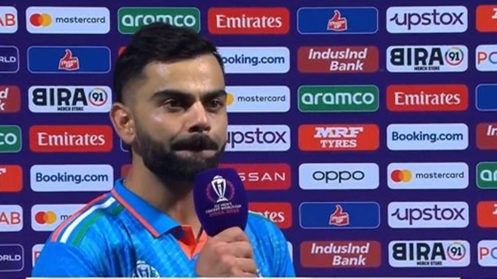 'I'm never gonna be as good as him': Virat Kohli pays emotional tribute to Sachin Tendulkar after 49th ODI century 'I'm never gonna be as good as him': Virat Kohli pays emotional tribute to Sachin Tendulkar after 49th ODI century