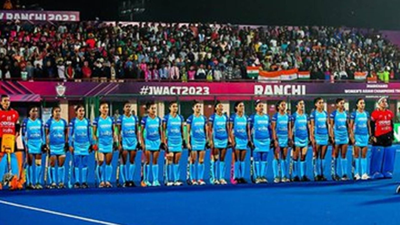 Indian Women's Hockey Team clinches second Asian Champions Trophy after rocking defending champions Japan Indian Women's Hockey Team clinches second Asian Champions Trophy after rocking defending champions Japan