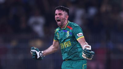 ‘Losing to India was an eye-opener’: Defeat to India drives South Africa to seek redemption for World Cup final South Africa spinner Keshav Maharaj in the file photo. (Getty)