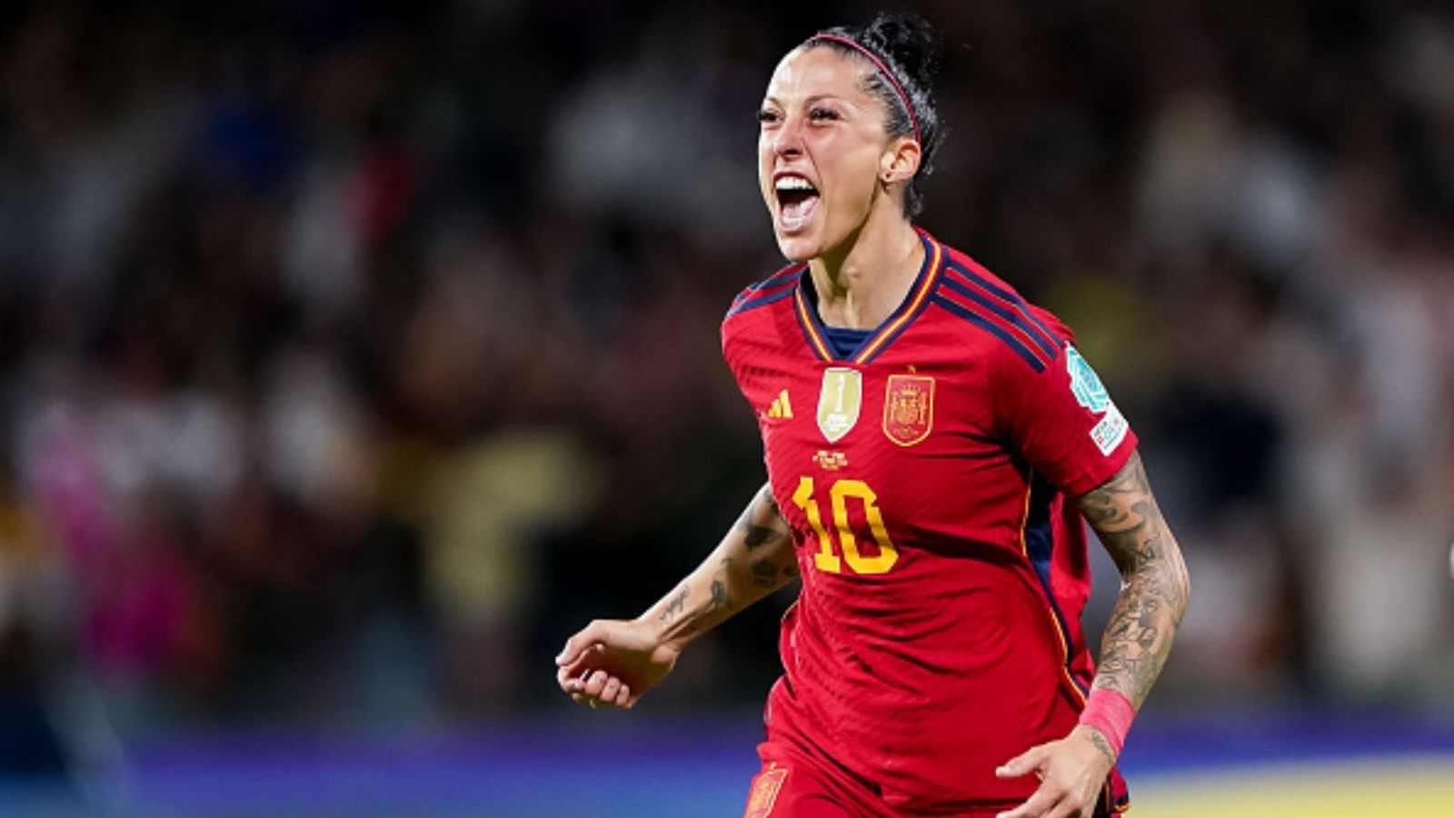 Luis Rubiales kiss controversy: Victim Jenni Hermoso reveals she received threats after calling out former Spain football president Spain's Hermoso received threats over Rubiales' unsolicited kiss. (Getty)