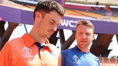 ENG vs NED preview: England and Netherlands race for Champions Trophy qualification on the line in battle of wooden spooners Netherlands captain Scott Edwards and England captain Jos Buttler in the file photo. (Getty)