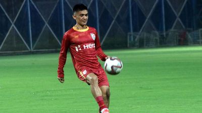 ‘I don't know how many days…’, Sunil Chhetri enjoying the bonus period but yet to decide on retirement Indian National football team Captain Sunil Chhetri in the file photo. (Getty)