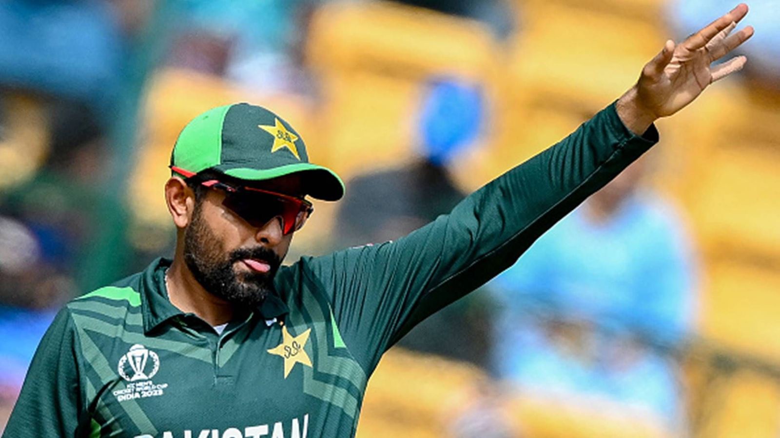 Just a coin toss can end Babar Azam-led Pakistan’s hopes of reaching World Cup 2023 semi-final: Equation revealed Pakistan skipper Babar Azam in action during World Cup 2023 (Getty Images)