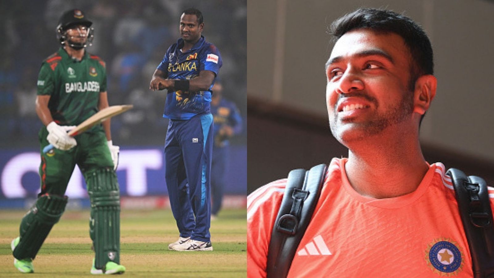 Angelo Mathews timed-out dismissal: Ravichandran Ashwin weighs in on raging debate, says 'No one should get out...' Angelo Mathews timed-out dismissal: Ravichandran Ashwin weighs in on raging debate, says 'No one should get out...'