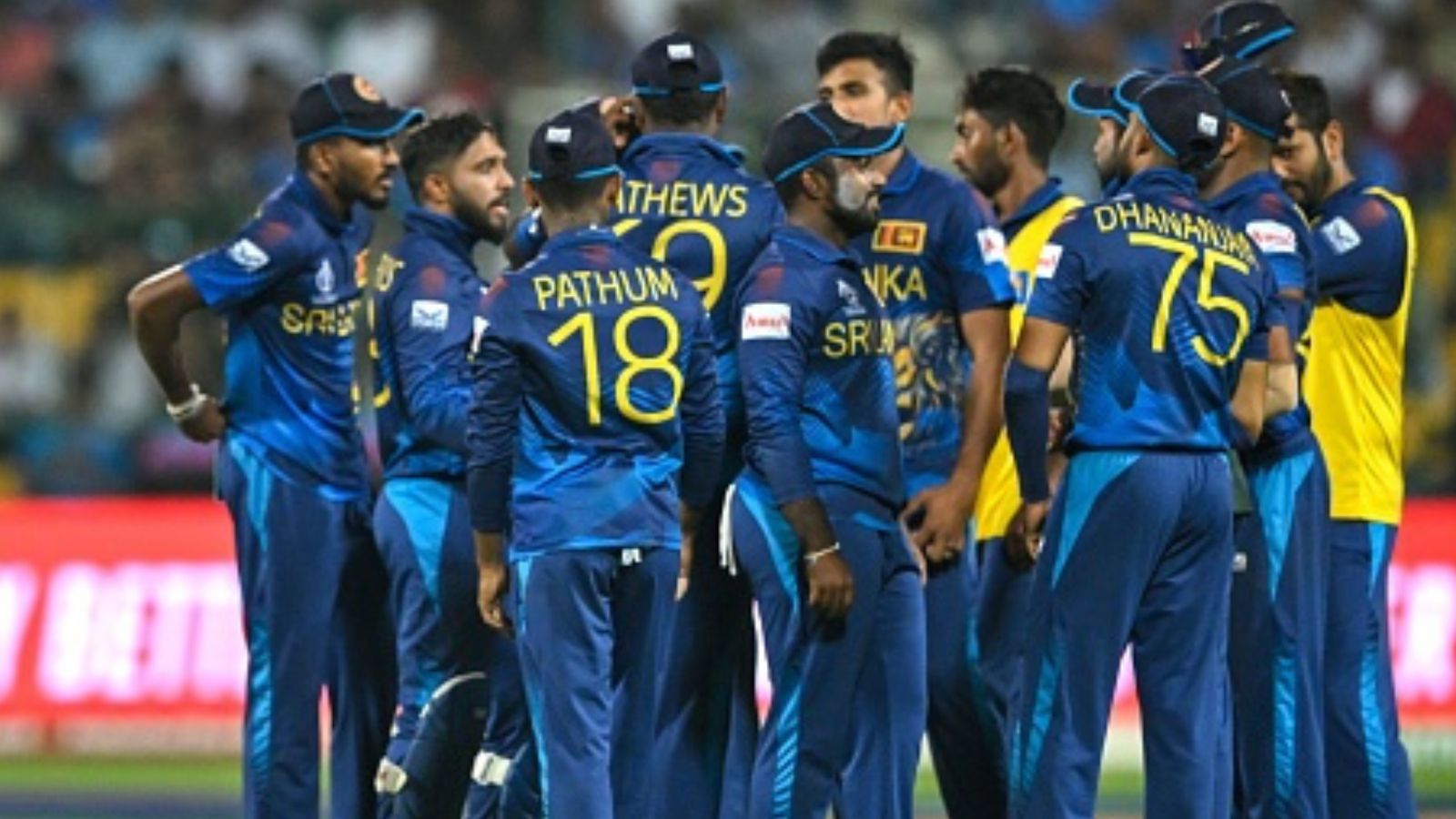 Big Breaking: ICC suspends Sri Lanka Cricket with immediate effect after World Cup ouster, know why? Sri Lankan Team in this frame. (Getty)