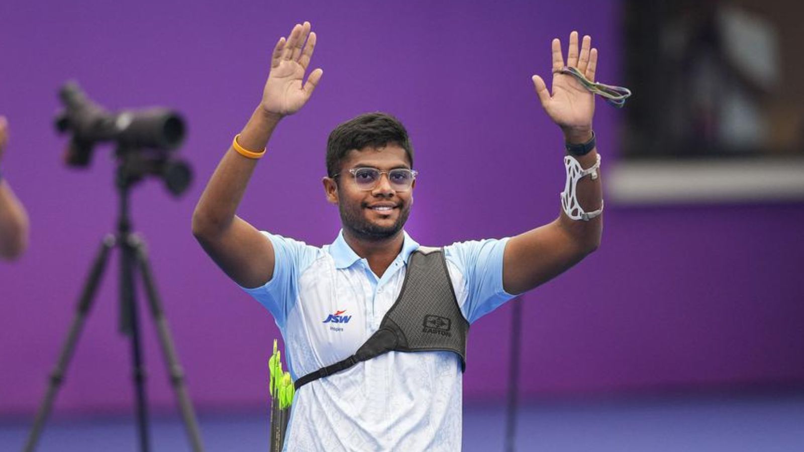 Dhiraj Bommadevara clinches India's first archery Paris Olympics berth after bagging silver in Asian Continental qualifier tournament Dhiraj Bommadevara clinches India's first archery Paris Olympics berth after bagging silver in Asian Continental qualifier tournament