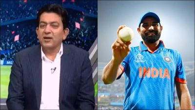 'What he's talking about is a load of cock and bull': Ravi Shastri berates former Pakistan cricketer for comments on Indian bowlers Mohammed Shami showing the ball after taking a fifer (Getty Images, screengrab: Twitter)