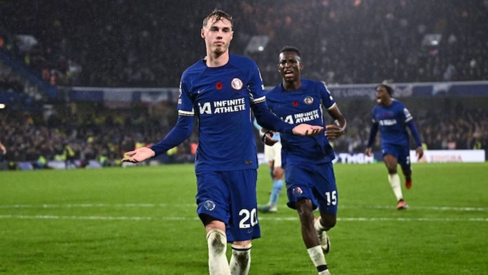 Premier League: Chelsea, Manchester City play out thrilling 4-4 draw, Liverpool beat Brentford to move to second spot Chelsea's Cole Palmer celebrates after netting against Manchester City (PC: India Today)