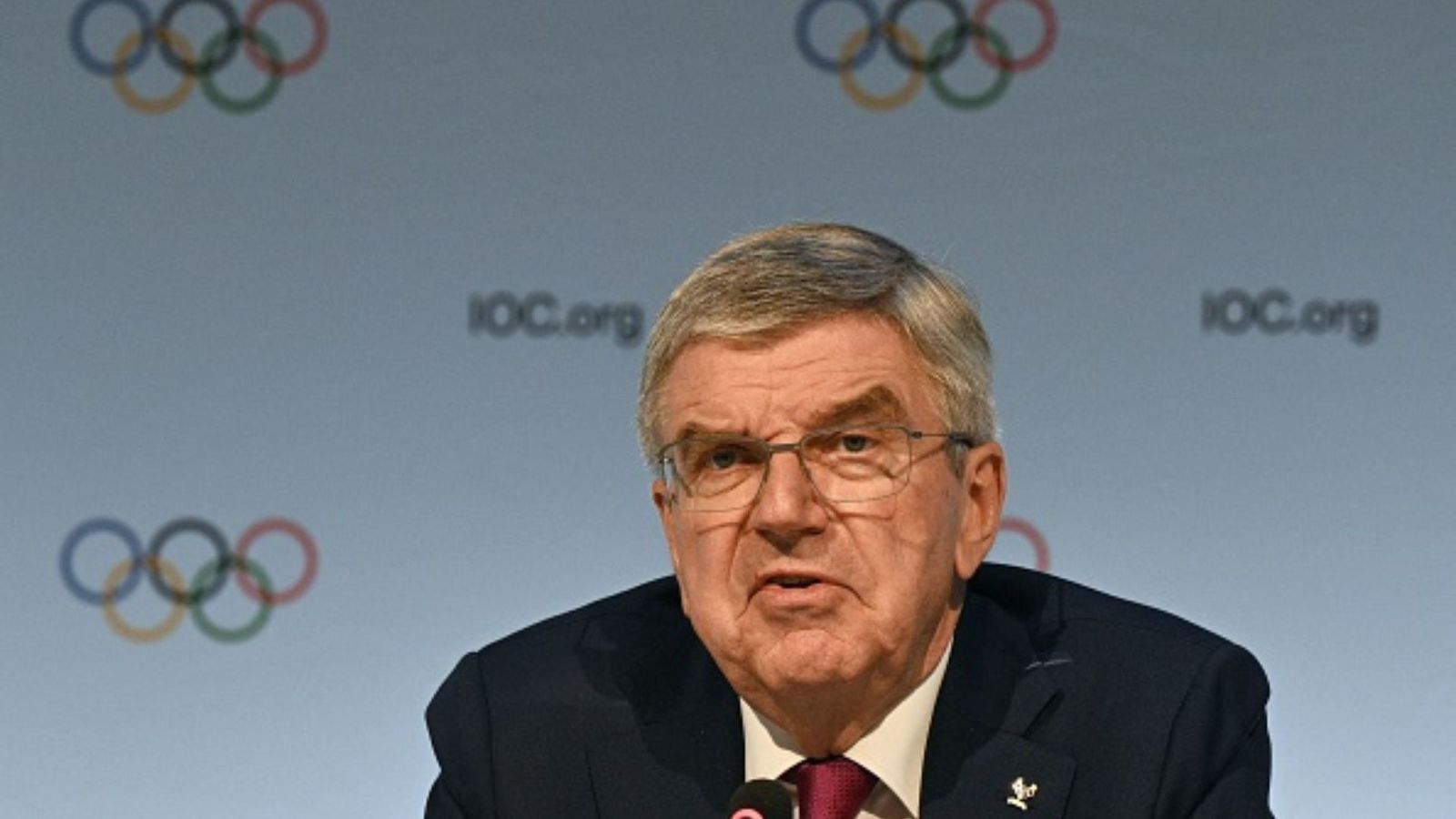 Cricket's inclusion sparks discussions between Olympic sports bodies and IOC for Los Angeles 2028 Games International Olympic Committee (IOC) President Thomas Bach in this frame. (Getty)