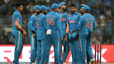 'I feel it could be a one-sided match if...': 2011 World Cup winner sheds light on what needs to happen for India India's Jasprit Bumrah (3R) celebrates with teammates after taking the wicket of Sri Lanka's Pathum Nissanka during the 2023 ICC Men's Cricket World Cup one-day international (ODI) match between India and Sri Lanka at the Wankhede Stadium in Mumbai on