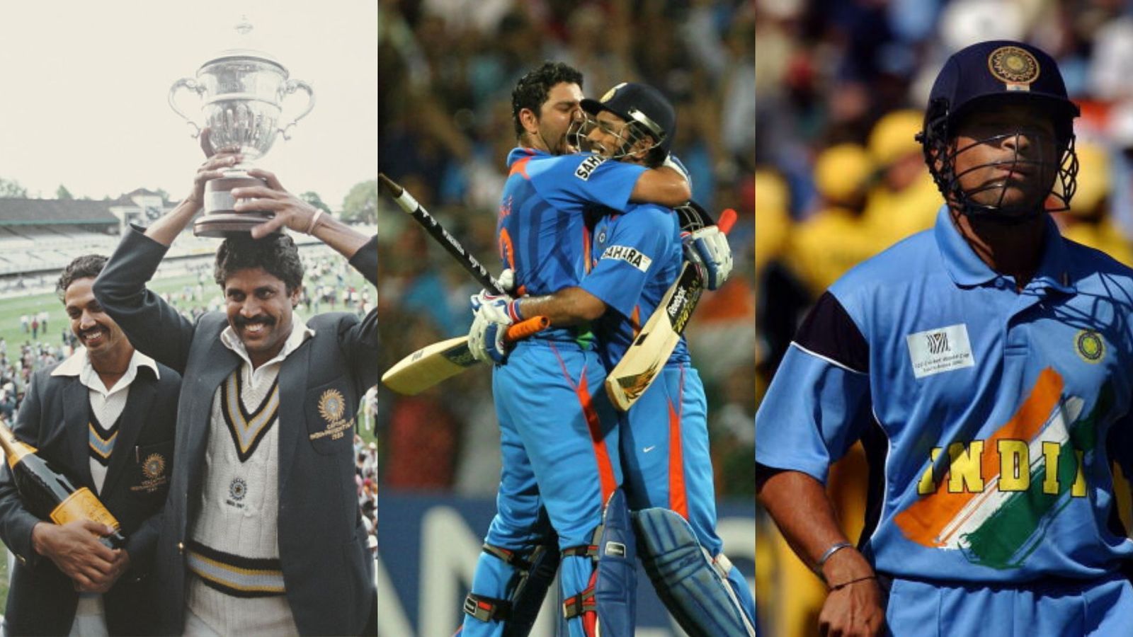 Revisiting the 3 ODI World Cup finals that Team India have played in the past Revisiting the 3 ODI World Cup finals that Team India have played in the past