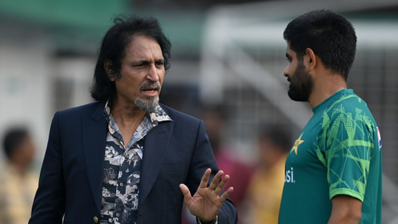 Ramiz Raja blasts PCB chief Zaka Ashraf for orchestrating Babar Azam's resignation, says 'He must have realised…' Former PCB chief Ramiz Raja (left) and Babar Azam in this frame. (Getty)