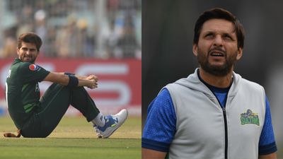 'Never supported making Shaheen as captain': Shahid Afridi reveals he did not want son-in-law and star pacer to become skipper (L) File pic of Shaheen Afridi; (R) File pic of Shahid Afridi.