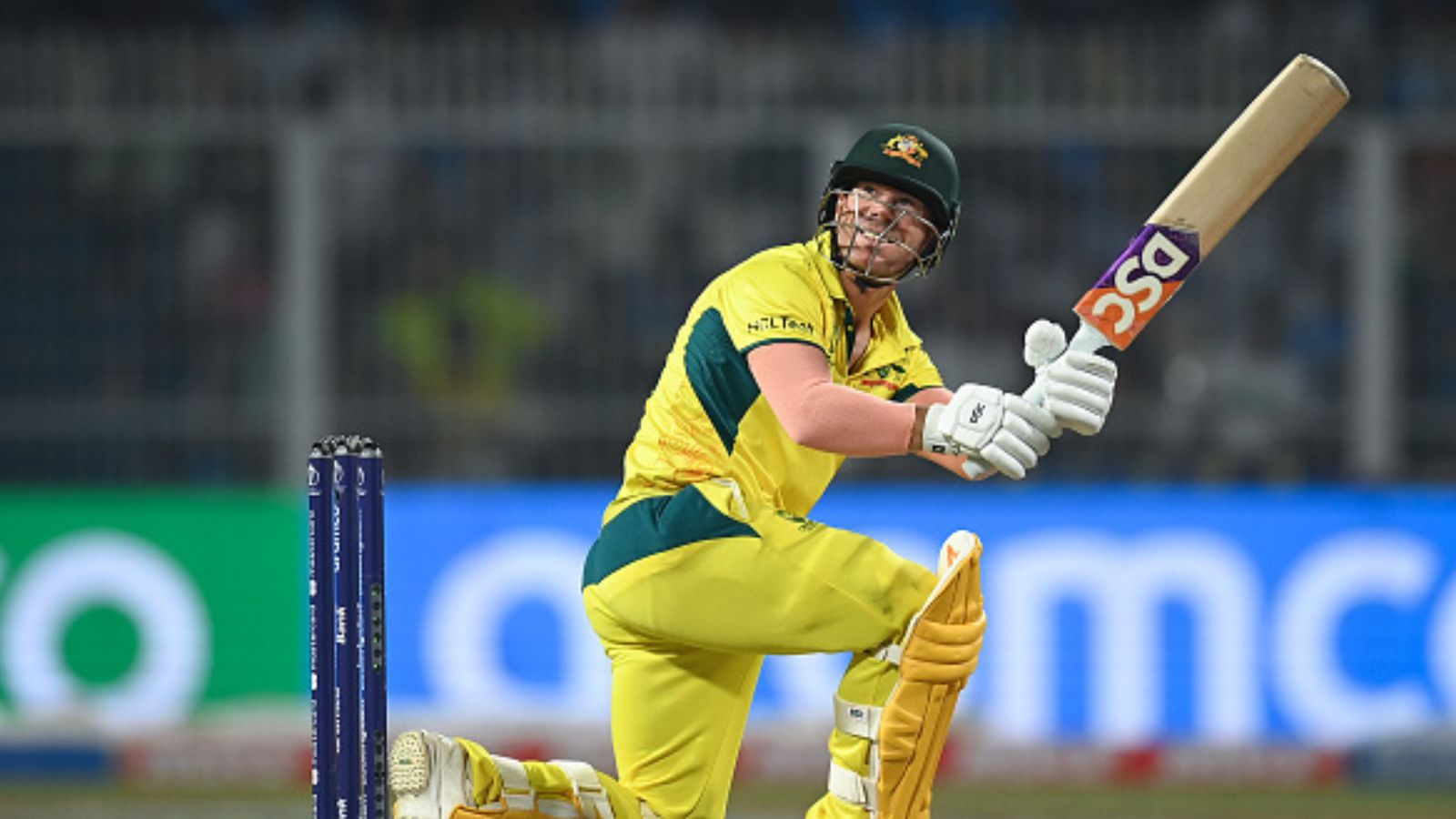 AUS vs SA: David Warner becomes first Australia to bag this sensational feat, joins Tendulkar, Rohit in elite list Australia's David Warner hits a six during the ICC Men's Cricket World Cup India 2023 Semi Final match between South Africa and Australia at Eden Gardens on November 16, 2023 in Kolkata, India. (Getty Images)