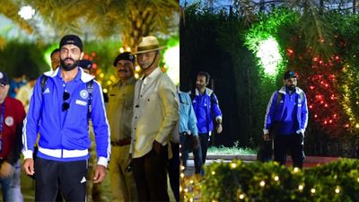 Watch: Team India arrives in Ahmedabad for World Cup 2023 final amid much fanfare as players prepare for biggest game of their lives Members of Team India arrive in Ahmedabad for the World Cup final.