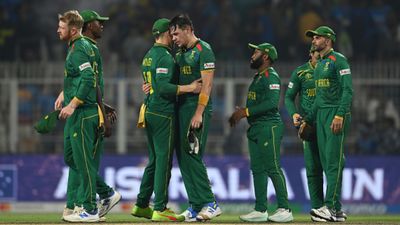 'We are definitely going to win a World Cup': David Miller confident about future after pleasing campaign despite semifinal loss South Africa players look dejected following their defeat in the ODI World Cup Semi Final match against Australia at the Eden Gardens on November 16.