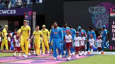 India or Australia, which team is Astrologer's first choice as World Cup 2023 winners? Here's WC final's full horoscope Both teams take to the field prior to the ODI World Cup between India and Australia at MA Chidambaram Stadium on October 08, 2023 in Chennai. (Getty Images)