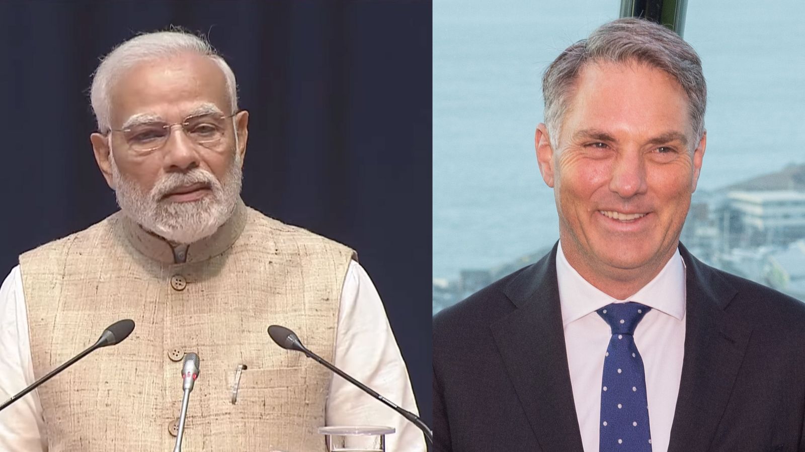 Prime Minister Narendra Modi and Australian deputy PM Marles to grace India vs Australia's World Cup final India's Prime Minister Narendra Modi (left) and Australia's deputy PM Richard Marles in this frame.