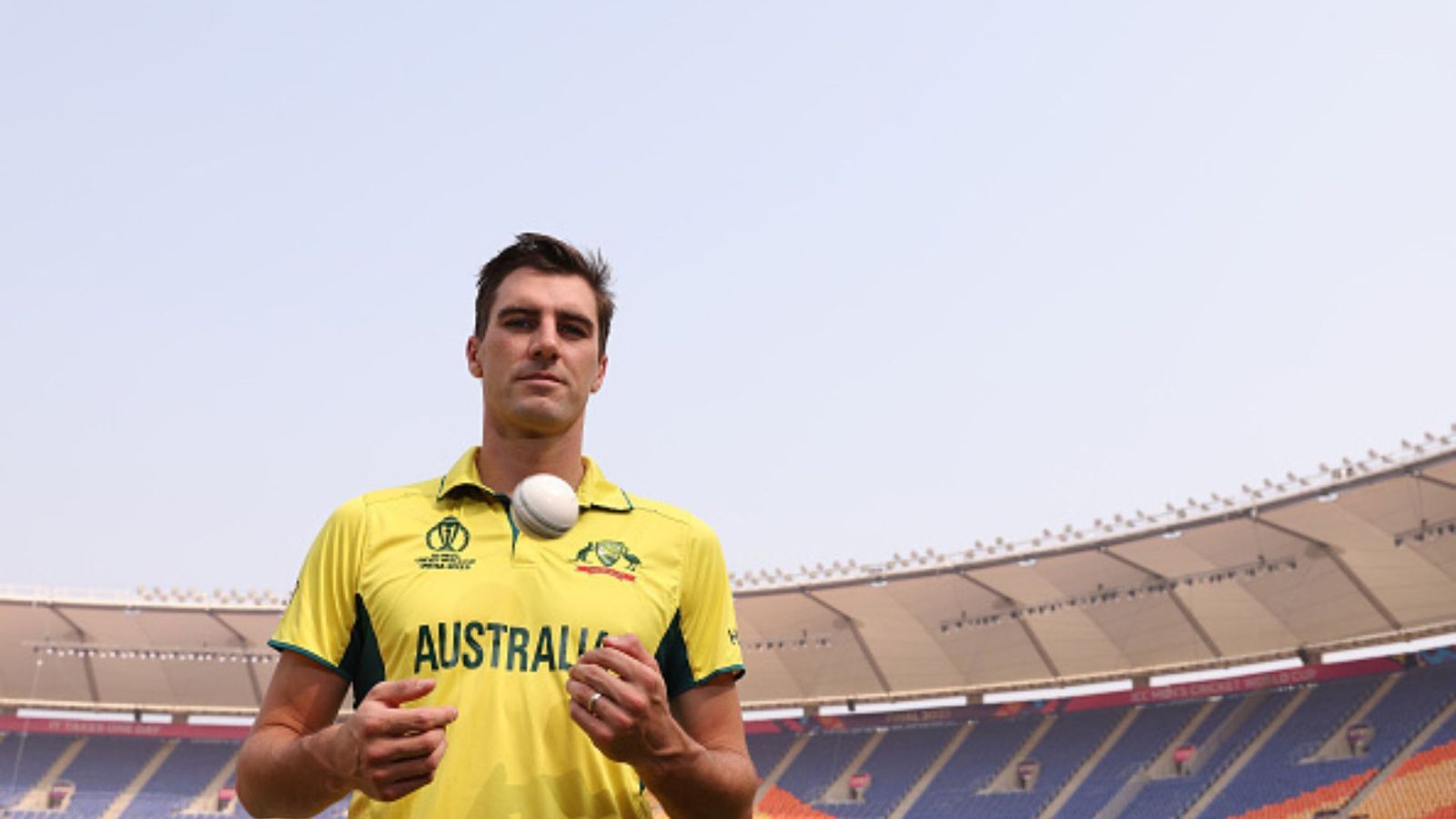 Ahead of World Cup final vs India, Pat Cummins pins down two bowlers they are worried about and it's not Shami or Bumrah Australian captain Pat Cummins engages in a press conference ahead of the ODI World Cup 2023 final against India in Ahmedabad on November 19, 2023. (Getty Images)