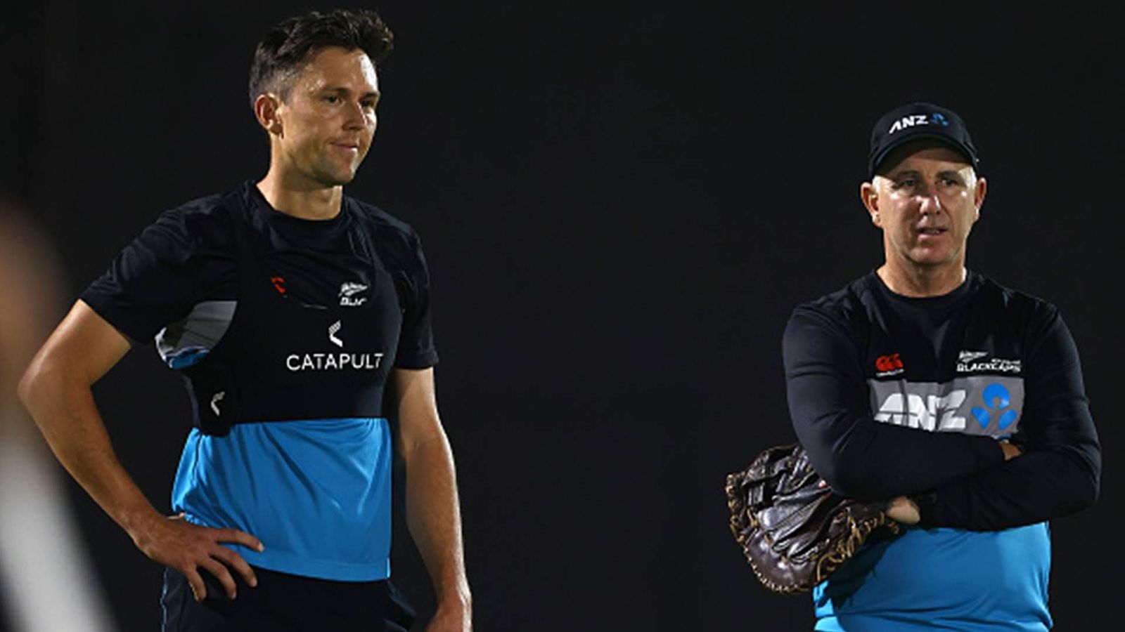 'Trent and I still need to have a conversation': New Zealand head coach uncertain about Boult's future after World Cup semifinal exit New Zealand pacer Trent Boult and head coach Gary Stead (File Photo: Getty Images)