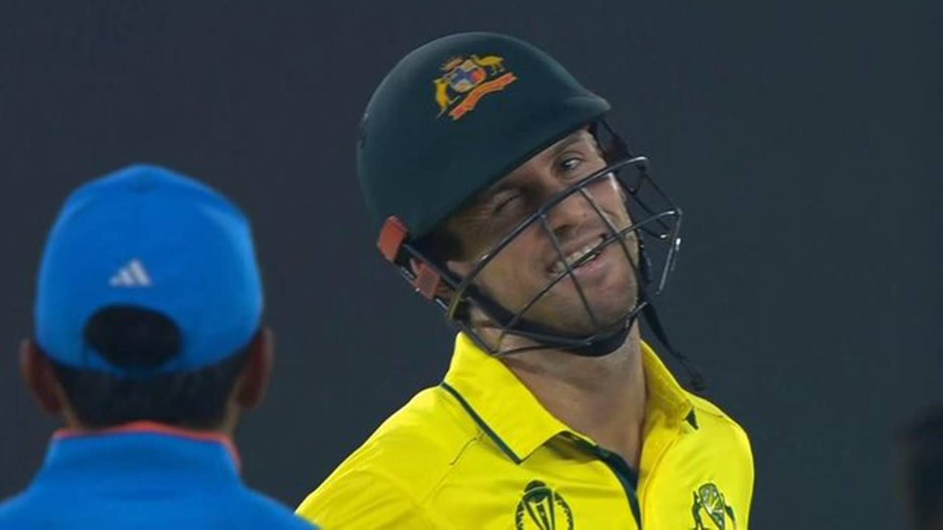 Mitchell Marsh winks at Indian player after getting dismissed by Jasprit Bumrah in World Cup 2023 final, video goes viral